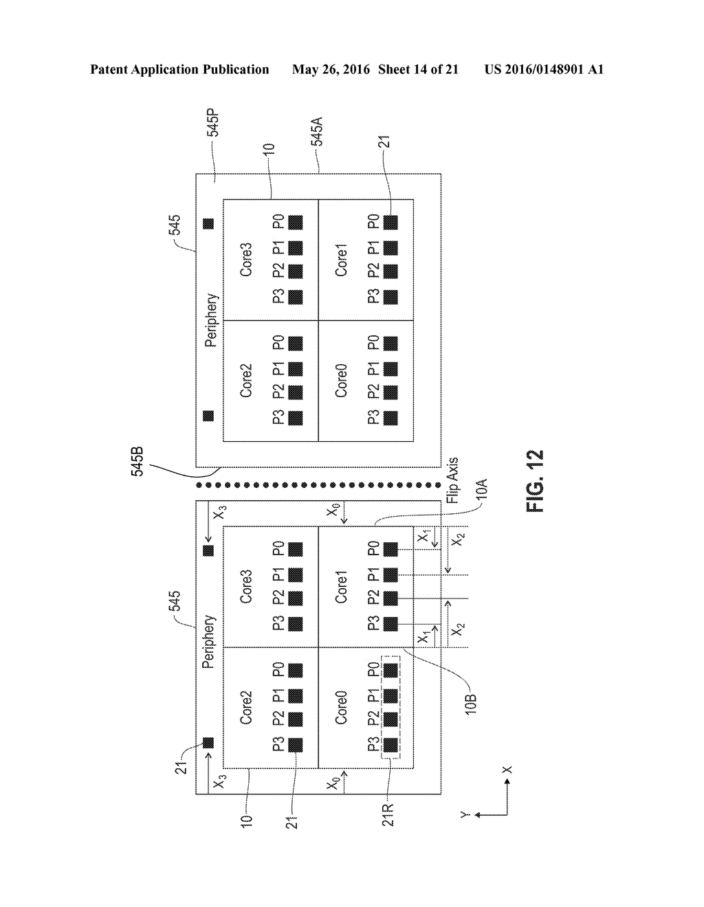 INTERCONNECT CIRCUITS AT THREE-DIMENSIONAL (3-D) BONDING INTERFACES OF A     PROCESSOR ARRAY - diagram, schematic, and image 15