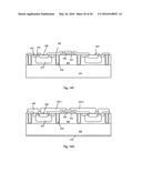 CIRCUIT CONFIGURATION AND MANUFACTURING PROCESSES FOR VERTICAL TRANSIENT     VOLTAGE SUPPRESSOR (TVS) AND EMI FILTER diagram and image