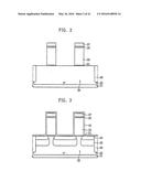 SEMICONDUCTOR DEVICES INCLUDING A STRESSOR IN A RECESS AND METHODS OF     FORMING THE SAME diagram and image