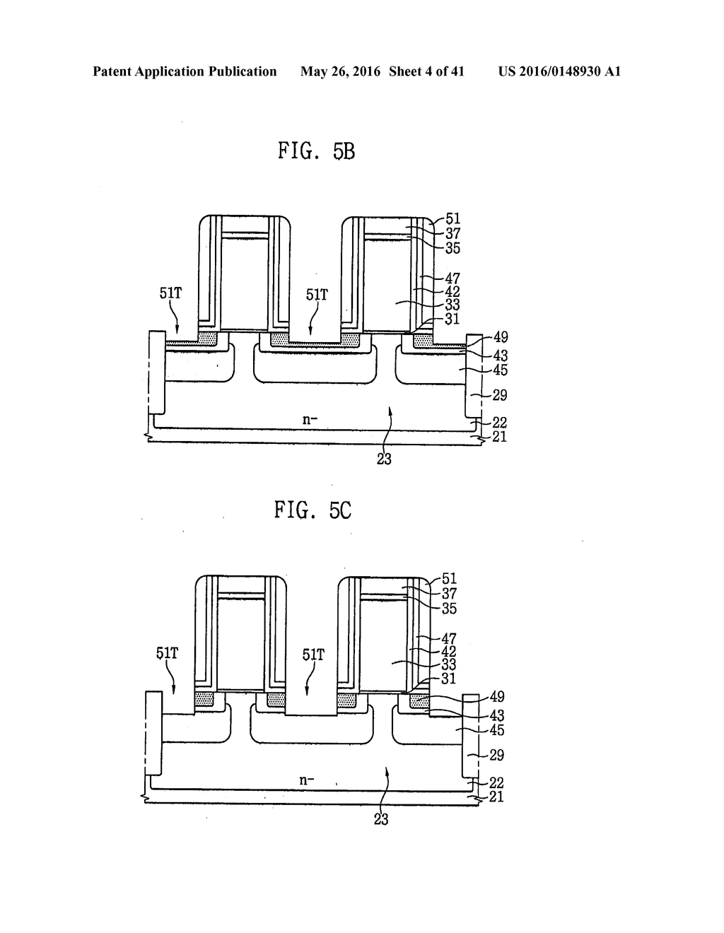 SEMICONDUCTOR DEVICES INCLUDING A STRESSOR IN A RECESS AND METHODS OF     FORMING THE SAME - diagram, schematic, and image 05