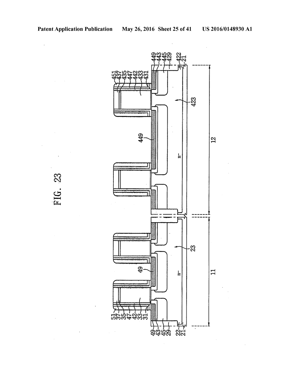 SEMICONDUCTOR DEVICES INCLUDING A STRESSOR IN A RECESS AND METHODS OF     FORMING THE SAME - diagram, schematic, and image 26