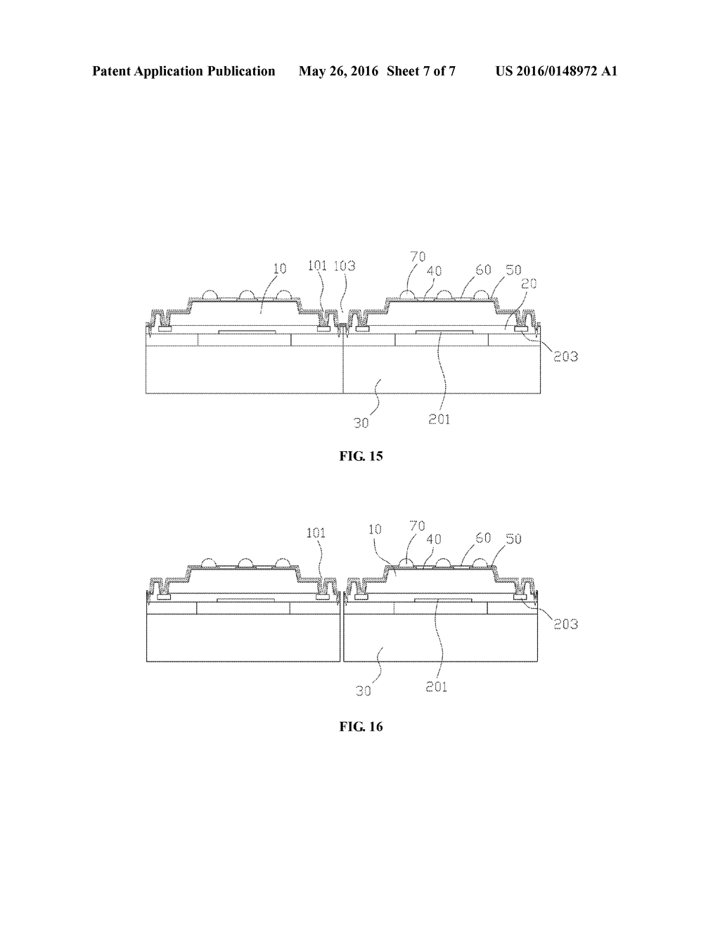 WAFER-LEVEL PACKAGING METHOD OF BSI IMAGE SENSORS HAVING DIFFERENT CUTTING     PROCESSES - diagram, schematic, and image 08