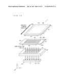 VAPOR DEPOSITION PARTICLE PROJECTION DEVICE AND VAPOR DEPOSITION DEVICE diagram and image