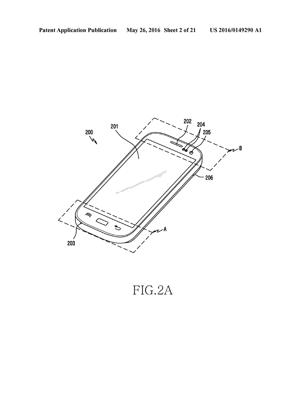 ANTENNA AND ELECTRONIC DEVICE INCLUDING THE SAME - diagram, schematic, and image 03