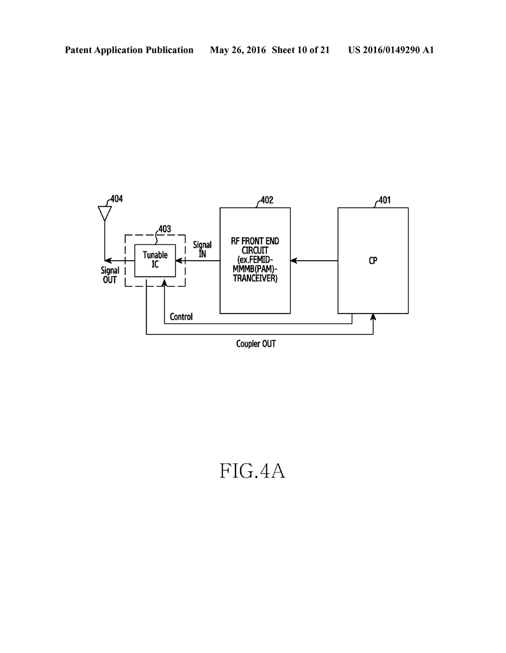 ANTENNA AND ELECTRONIC DEVICE INCLUDING THE SAME - diagram, schematic, and image 11