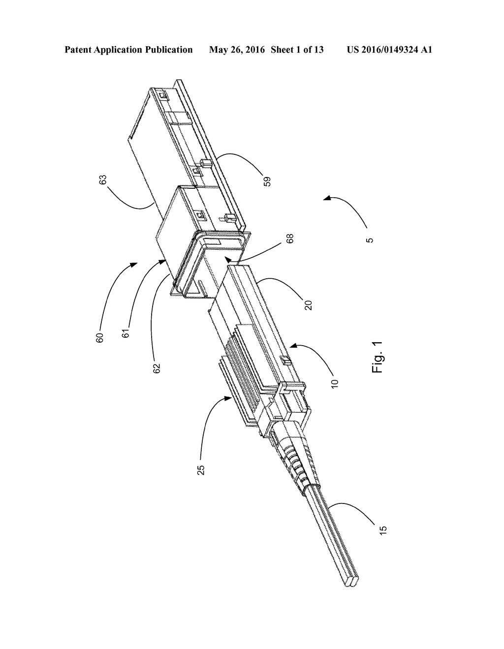 CONNECTOR SYSTEM WITH THERMAL SURFACE - diagram, schematic, and image 02