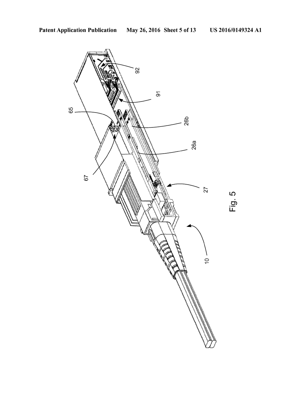 CONNECTOR SYSTEM WITH THERMAL SURFACE - diagram, schematic, and image 06