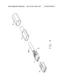 CABLE CONNECTOR ASSEMBLY AND METHOD OF MANUFACTURING THE CABLE CONNECTOR     ASSEMBLY diagram and image