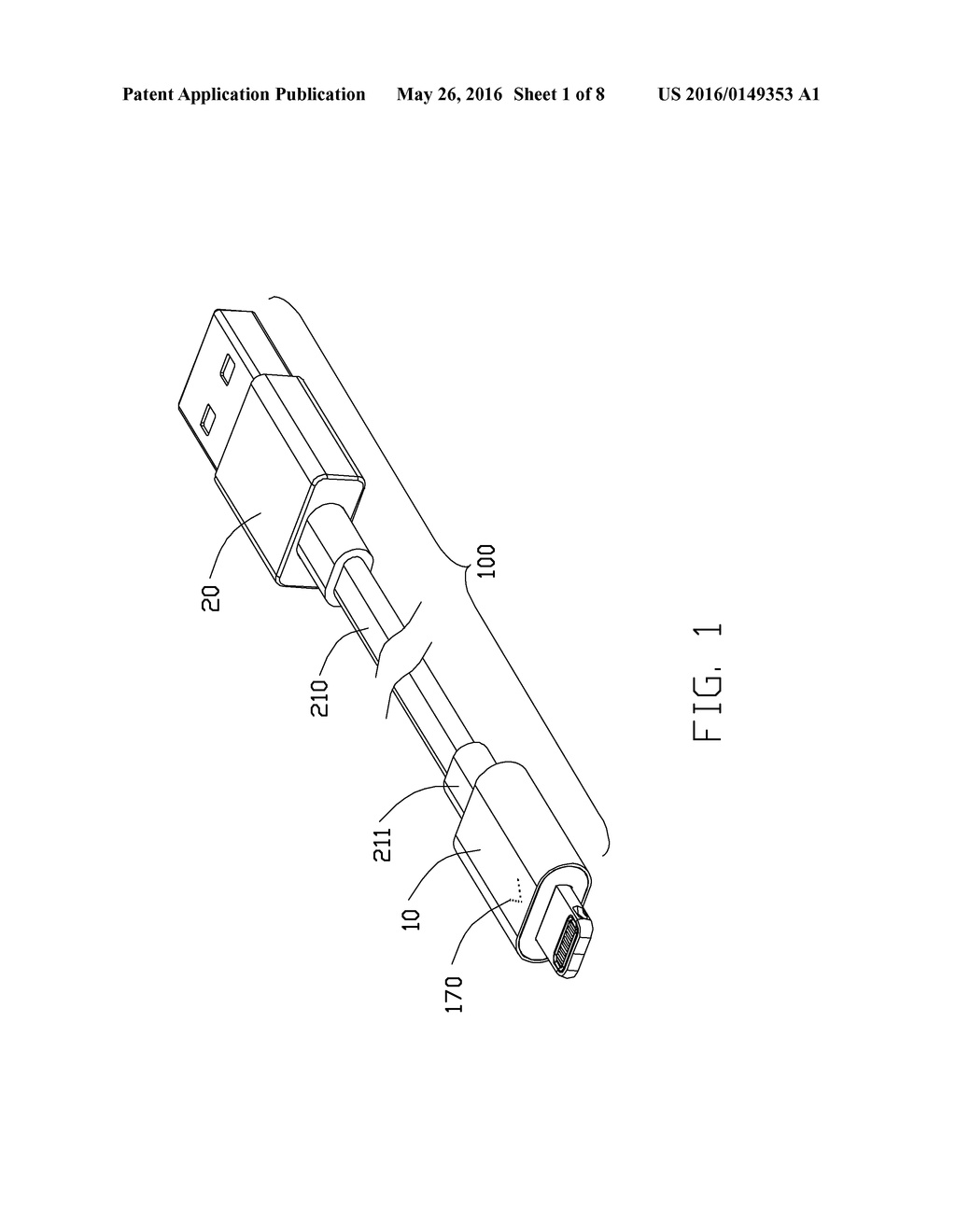 CABLE CONNECTOR ASSEMBLY WITH IMPROVED INDICATION EFFECT - diagram, schematic, and image 02