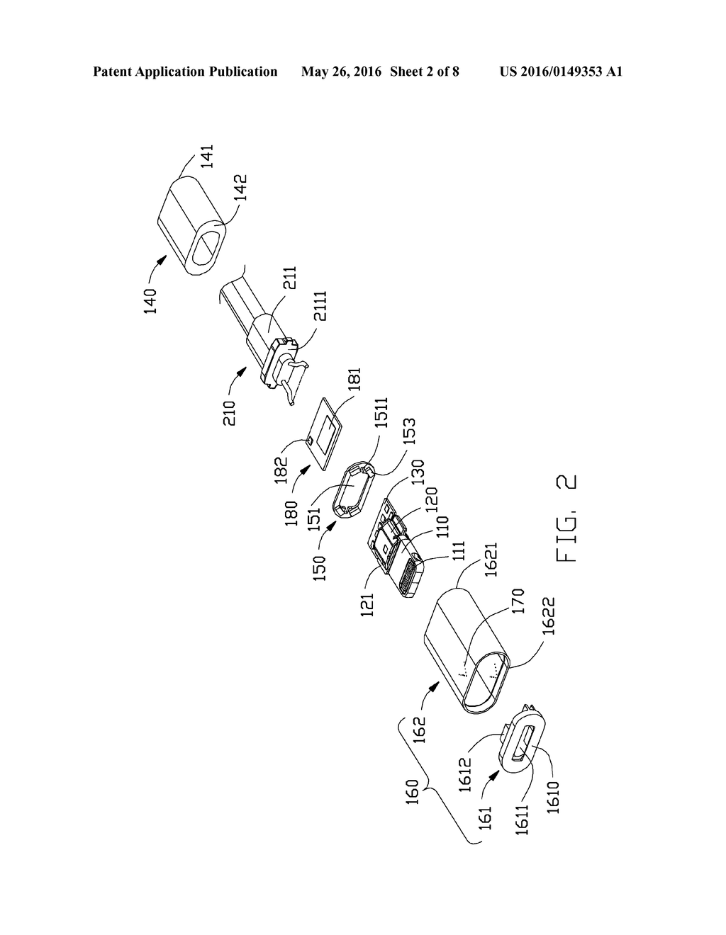 CABLE CONNECTOR ASSEMBLY WITH IMPROVED INDICATION EFFECT - diagram, schematic, and image 03