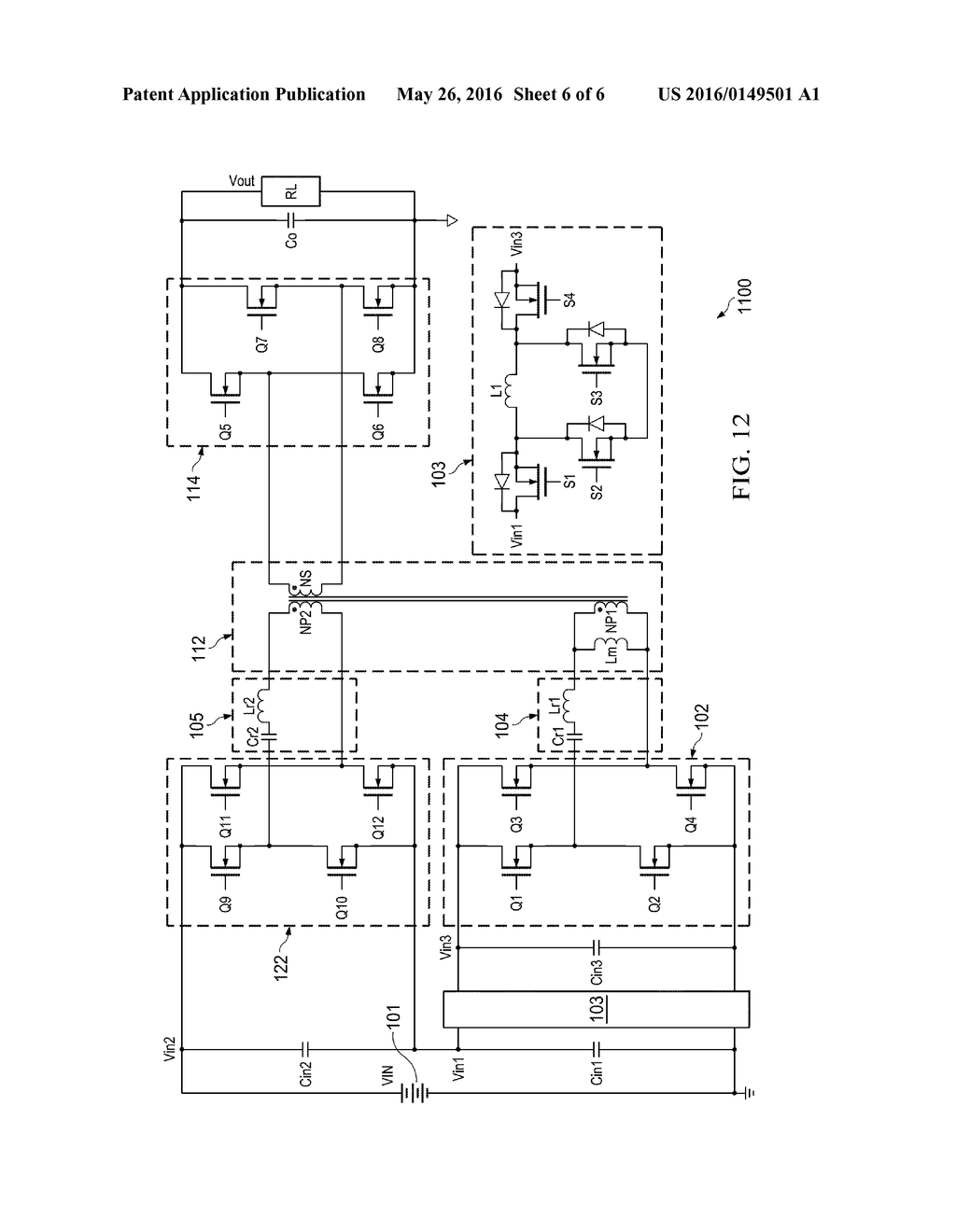 Parallel Hybrid Converter Apparatus and Method - diagram, schematic, and image 07