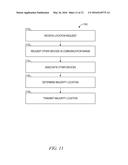 DETERMINING PHYSICAL LOCATION OF A NETWORKED COMPUTING DEVICE diagram and image
