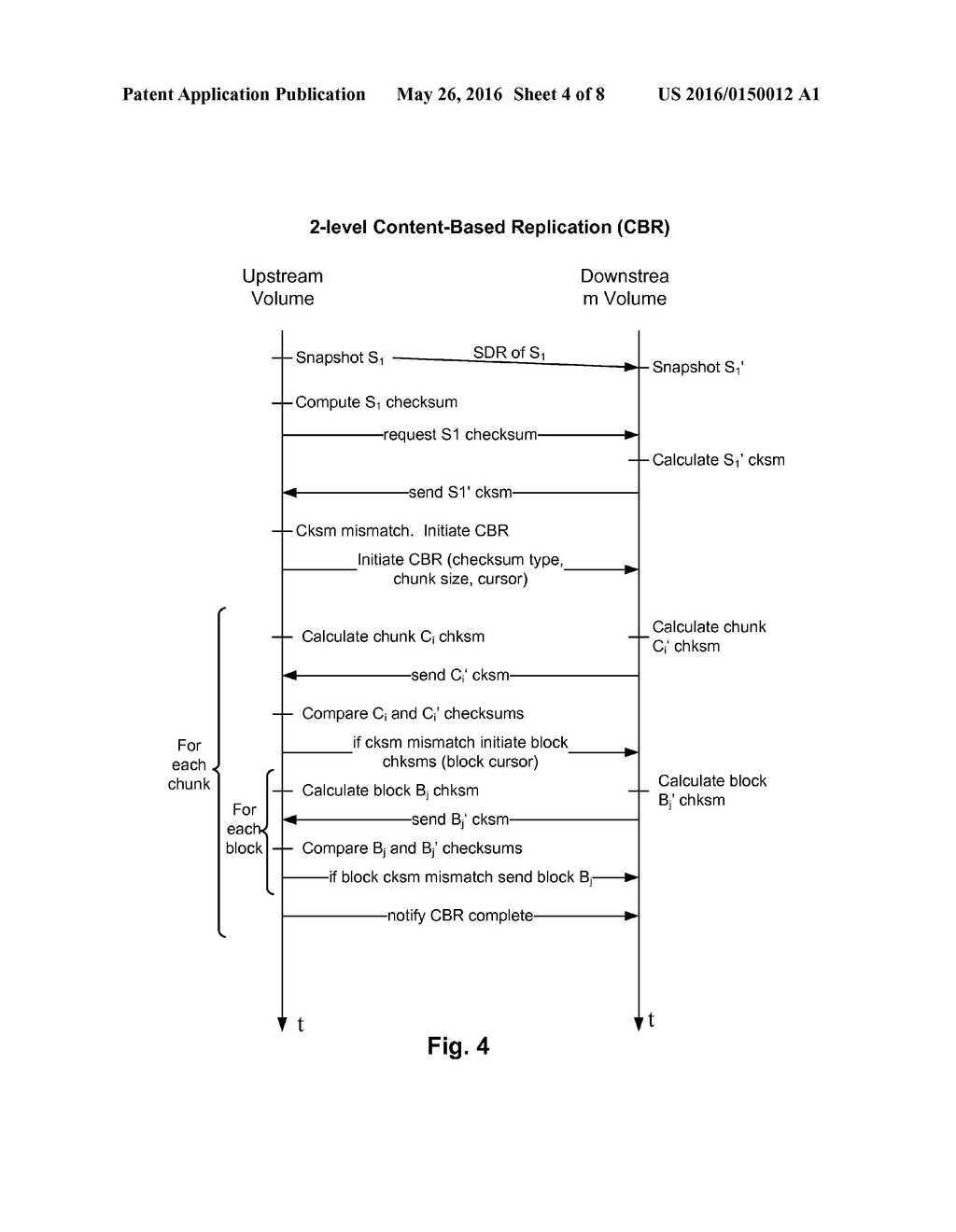 CONTENT-BASED REPLICATION OF DATA BETWEEN STORAGE UNITS - diagram, schematic, and image 05