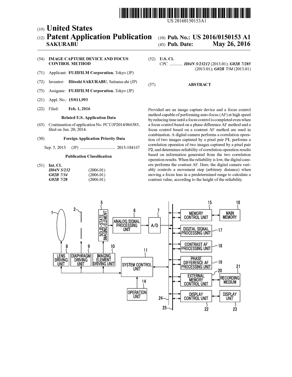 IMAGE CAPTURE DEVICE AND FOCUS CONTROL METHOD - diagram, schematic, and image 01