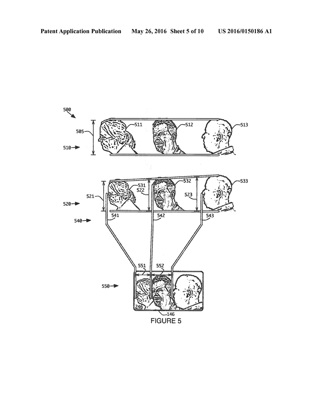 TIERING AND MANIPULATION OF PEER'S HEADS IN A TELEPRESENCE SYSTEM - diagram, schematic, and image 06