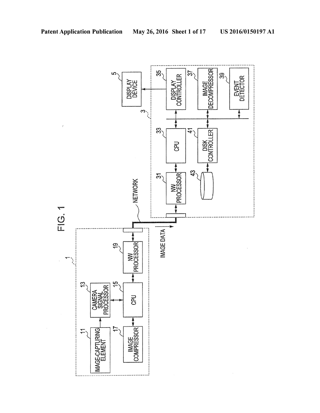 MONITORING SYSTEM, IMAGE-PROCESSING APPARATUS, MANAGEMENT APPARATUS, EVENT     DETECTING METHOD, AND PROGRAM - diagram, schematic, and image 02