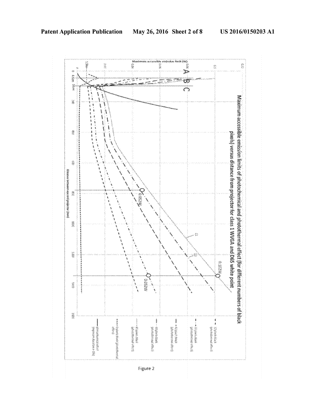 A METHOD AND DEVICE FOR PROJECTING AN IMAGE WITH IMPROVED SAFETY - diagram, schematic, and image 03