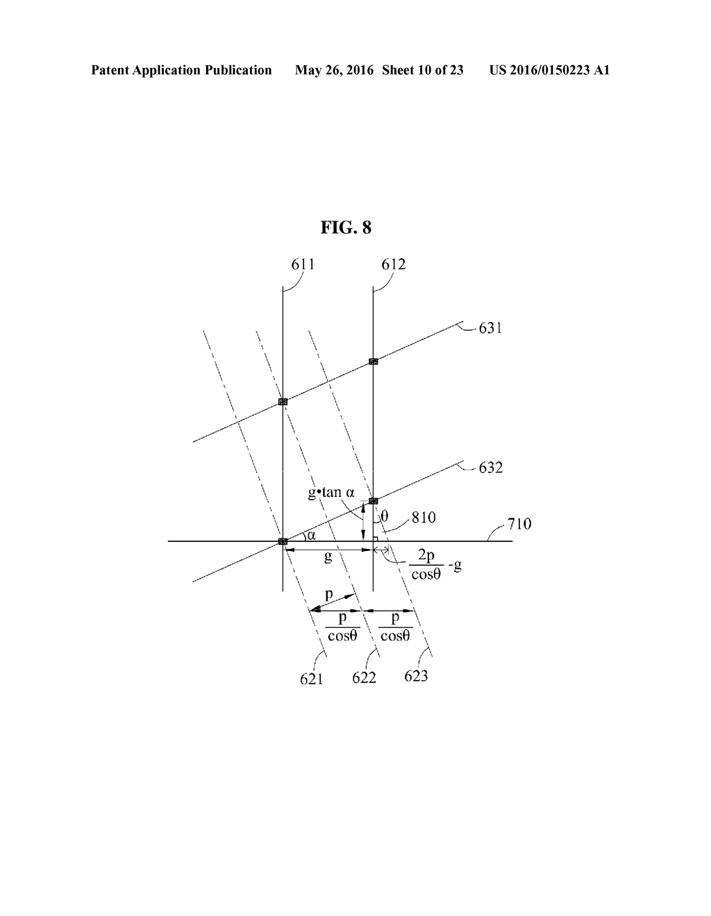 METHOD OF DETERMINING CALIBRATION PARAMETER FOR THREE-DIMENSIONAL (3D)     DISPLAY DEVICE AND 3D DISPLAY DEVICE USING THE METHOD - diagram, schematic, and image 11