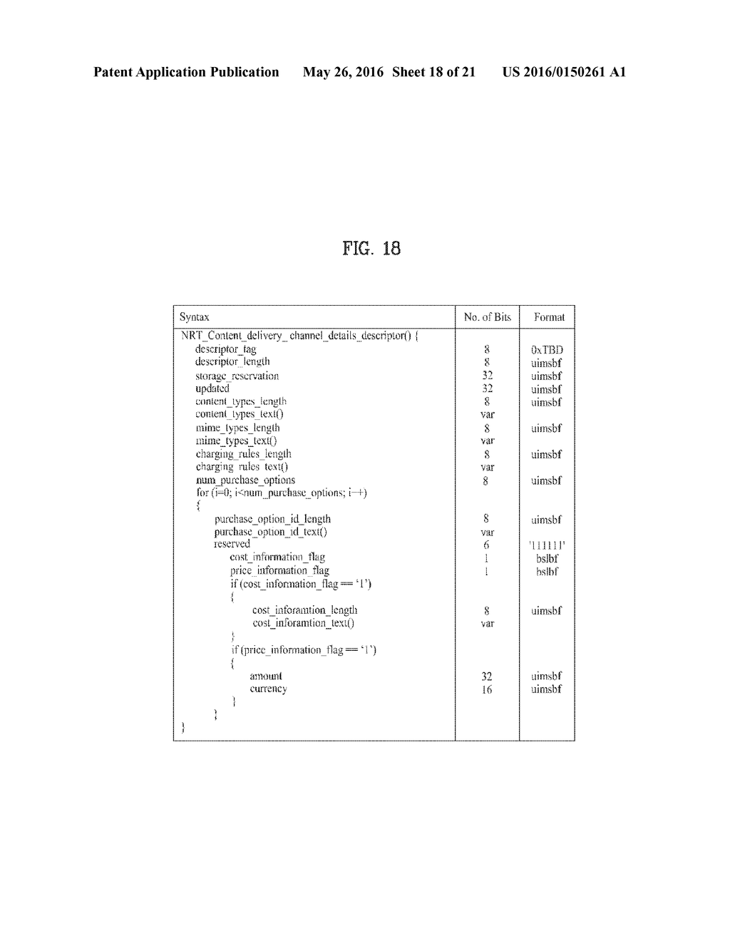 METHOD FOR MAPPING BETWEEN SIGNALING INFORMATION AND ANNOUNCEMENT     INFORMATION AND BROADCAST RECEIVER - diagram, schematic, and image 19