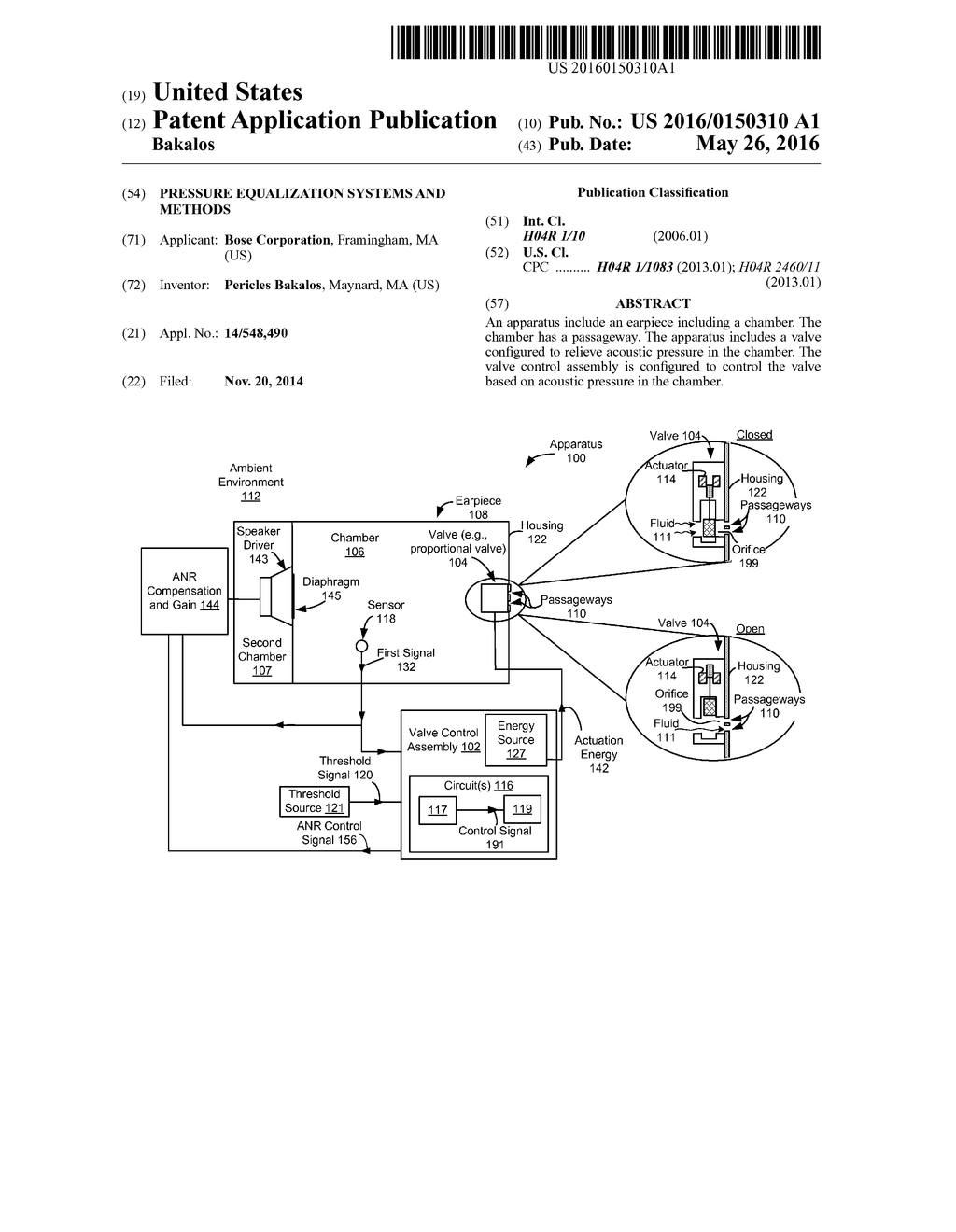 Pressure Equalization Systems and Methods - diagram, schematic, and image 01