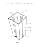 PLANT CULTIVATING CONTAINER diagram and image