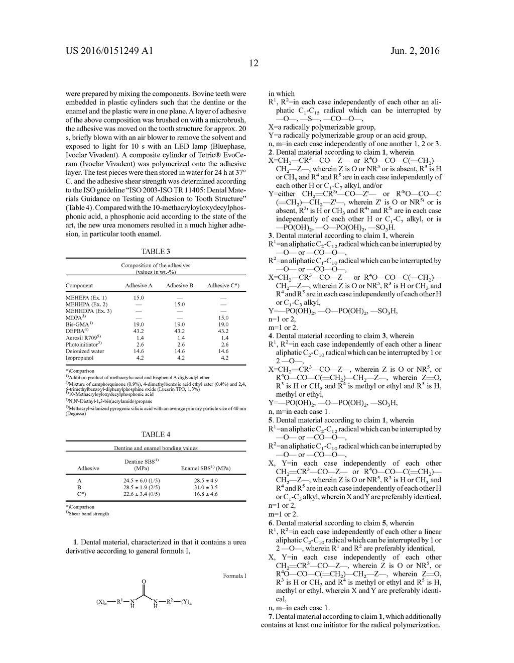 DENTAL MATERIALS ON THE BASIS OF UREA GROUP-CONTAINING MONOMERS - diagram, schematic, and image 13