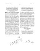 COMPOSITIONS HAVING C-17 AND C-3 MODIFIED TRITERPENOIDS WITH HIV     MATURATION INHIBITORY ACTIVITY diagram and image