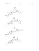 COMPOSITIONS HAVING C-17 AND C-3 MODIFIED TRITERPENOIDS WITH HIV     MATURATION INHIBITORY ACTIVITY diagram and image