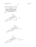 COMPOSITIONS HAVING C-17 AND C-3 MODIFIED TRITERPENOIDS WITH HIV     MATURATION INHIBITORY ACTIVITY diagram and image