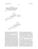 COMPOSITIONS HAVING C-17 AND C-3 MODIFIED TRITERPENOIDS WITH HIV     MATURATION INHIBITORY ACTIVITY diagram and image