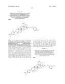 COMPOSITIONS HAVING C-17 AND C-3 MODIFIED TRITERPENOIDS WITH HIV     MATURATION INHIBITORY ACTIVITY diagram and image