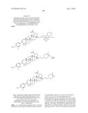 COMPOSITIONS HAVING C-17 AND C-3 MODIFIED TRITERPENOIDS WITH HIV     MATURATION INHIBITORY ACTIVITY diagram and image