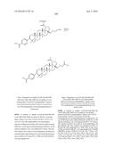 COMPOSITIONS HAVING C-17 AND C-3 MODIFIED TRITERPENOIDS WITH HIV     MATURATION INHIBITORY ACTIVITY diagram and image