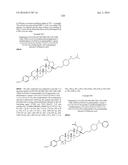 COMPOSITIONS HAVING C-17 AND C-3 MODIFIED TRITERPENOIDS WITH HIV     MATURATION INHIBITORY ACTIVITY diagram and image