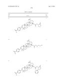 COMPOSITIONS HAVING C-17 AND C-3 MODIFIED TRITERPENOIDS WITH HIV     MATURATION INHIBITORY ACTIVITY diagram and image