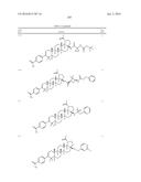 COMPOSITIONS HAVING C-17 AND C-3 MODIFIED TRITERPENOIDS WITH HIV     MATURATION INHIBITORY ACTIVITY diagram and image