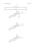 COMPOSITIONS HAVING C-17 AND C-3 MODIFIED TRITERPENOIDS WITH HIV     MATURATION INHIBITORY ACTIVITY diagram and image