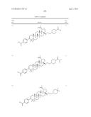 COMPOSITIONS HAVING C-17 AND C-3 MODIFIED TRITERPENOIDS WITH HIV     MATURATION INHIBITORY ACTIVITY diagram and image