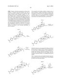 COMPOSITIONS HAVING C-17 AND C-3 MODIFIED TRITERPENOIDS WITH HIV     MATURATION INHIBITORY ACTIVITY diagram and image