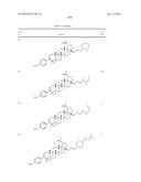 COMPOSITIONS HAVING C-17 AND C-3 MODIFIED TRITERPENOIDS WITH HIV     MATURATION INHIBITORY ACTIVITY diagram and image