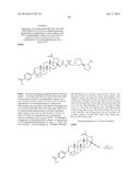 COMPOSITIONS HAVING C-17 AND C-3 MODIFIED TRITERPENOIDS WITH HIV     MATURATION INHIBITORY ACTIVITY diagram and image