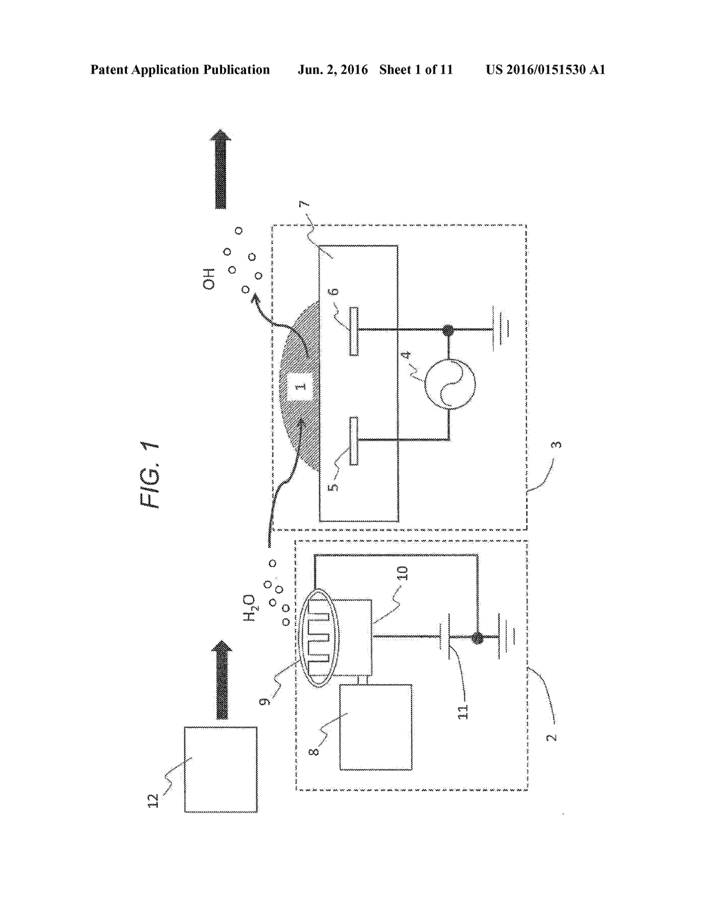 Sanitization Device Using Electrical Discharge - diagram, schematic, and image 02