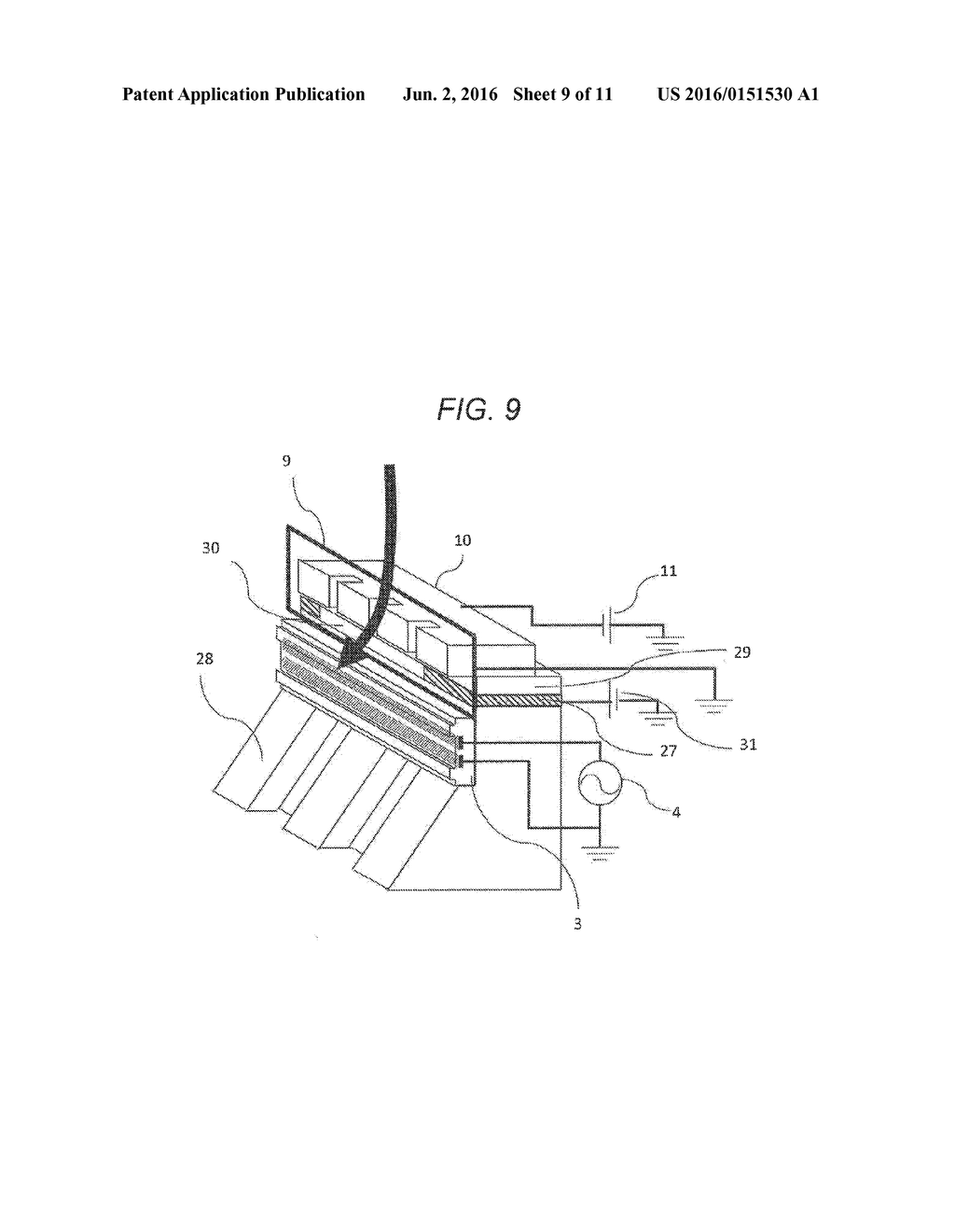 Sanitization Device Using Electrical Discharge - diagram, schematic, and image 10