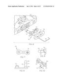 FLANGED SEALING ELEMENT AND NEEDLE GUIDE PIN ASSEMBLY FOR A FLUID INFUSION     DEVICE HAVING A NEEDLED FLUID RESERVOIR diagram and image