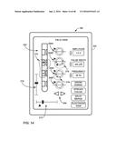 UNWRAPPED 2D VIEW OF A STIMULATION LEAD WITH COMPLEX ELECTRODE ARRAY     GEOMETRY diagram and image