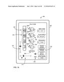 UNWRAPPED 2D VIEW OF A STIMULATION LEAD WITH COMPLEX ELECTRODE ARRAY     GEOMETRY diagram and image