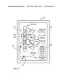 UNWRAPPED 2D VIEW OF A STIMULATION LEAD WITH COMPLEX ELECTRODE ARRAY     GEOMETRY diagram and image