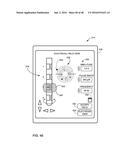 UNWRAPPED 2D VIEW OF A STIMULATION LEAD WITH COMPLEX ELECTRODE ARRAY     GEOMETRY diagram and image