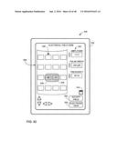 UNWRAPPED 2D VIEW OF A STIMULATION LEAD WITH COMPLEX ELECTRODE ARRAY     GEOMETRY diagram and image