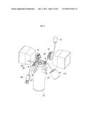 RADIOPHARMACEUTICAL DISTRIBUTION DEVICE diagram and image